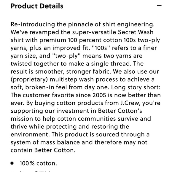 Secret Wash cotton poplin shirt - Picture 6 of 6